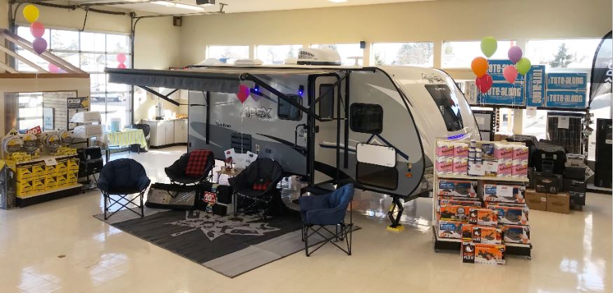 Peden RV Superstore Show Room